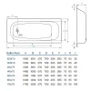 Ванная стальная Koller Pool 150х70E (1333240130)- Фото 4